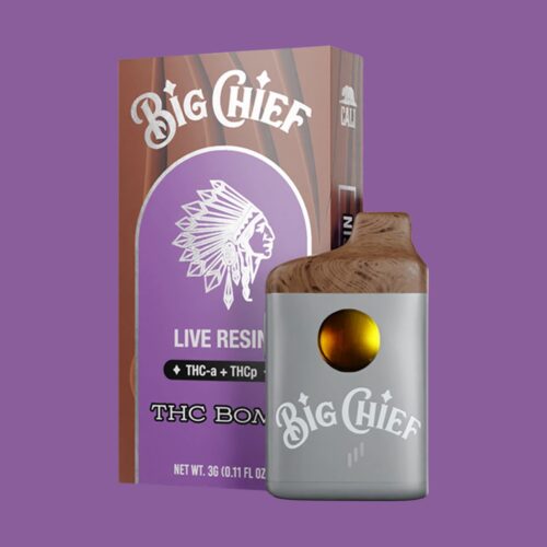 Big Chief Grape Rush Disposable Vape 2400 Puffs
