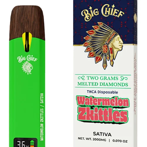 Buy Big Chief Live Resin Disposable Vape  Premium Potent Flavor