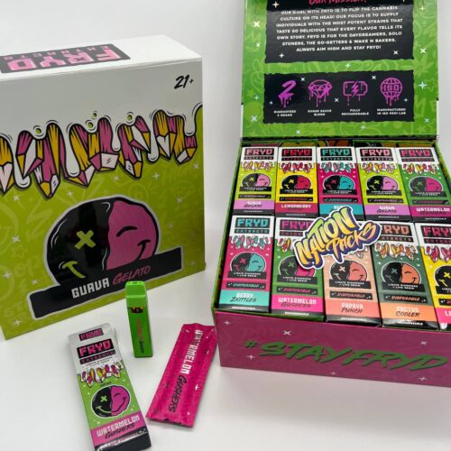 Fryd Peach Ice Disposable Vape 12000 Puffs