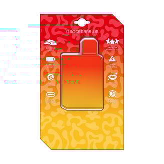 Micro Bar Strawberry Chill Disposable Vape 8000 Puffs