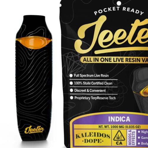 Jeeter Mango Burst Disposable Vape 4000 Puffs