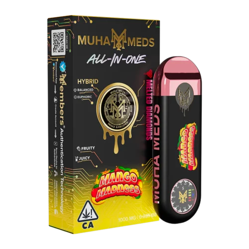 Muha Strawberry Chill Disposable Vape 8000 Puffs