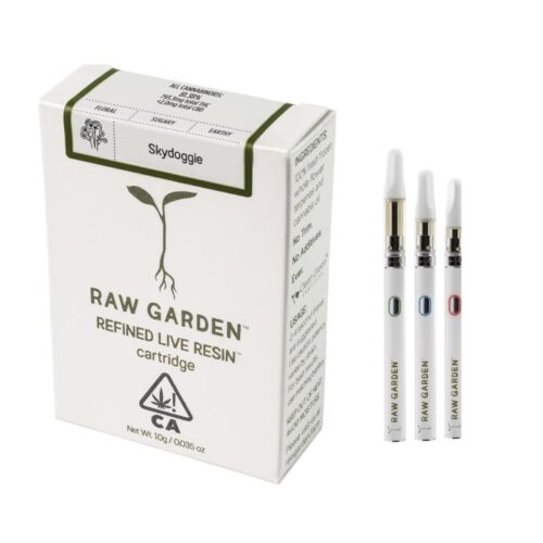 Raw Garden Peach Ice Disposable Vape 12000 Puffs